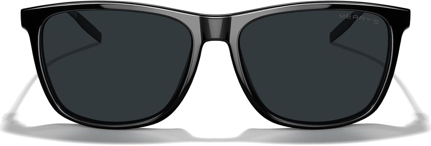MERRY'S Polarized Aluminum Sunglasses - Vintage Style for Men & Women | Model S8286