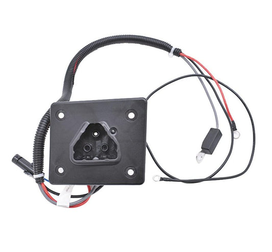 ALL-CARB 48V Charger Receptacle 602529 Replacement for EZGO RXV TXT Golf Cart Charger