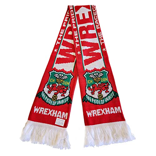 Wrexham AFC Soccer Fan Scarf - Premium Acrylic Knit