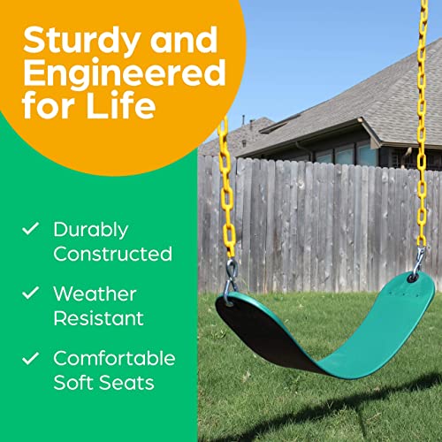 Heavy Duty Swing Seat Replacement Kit for Kids - Green, 1 Pack