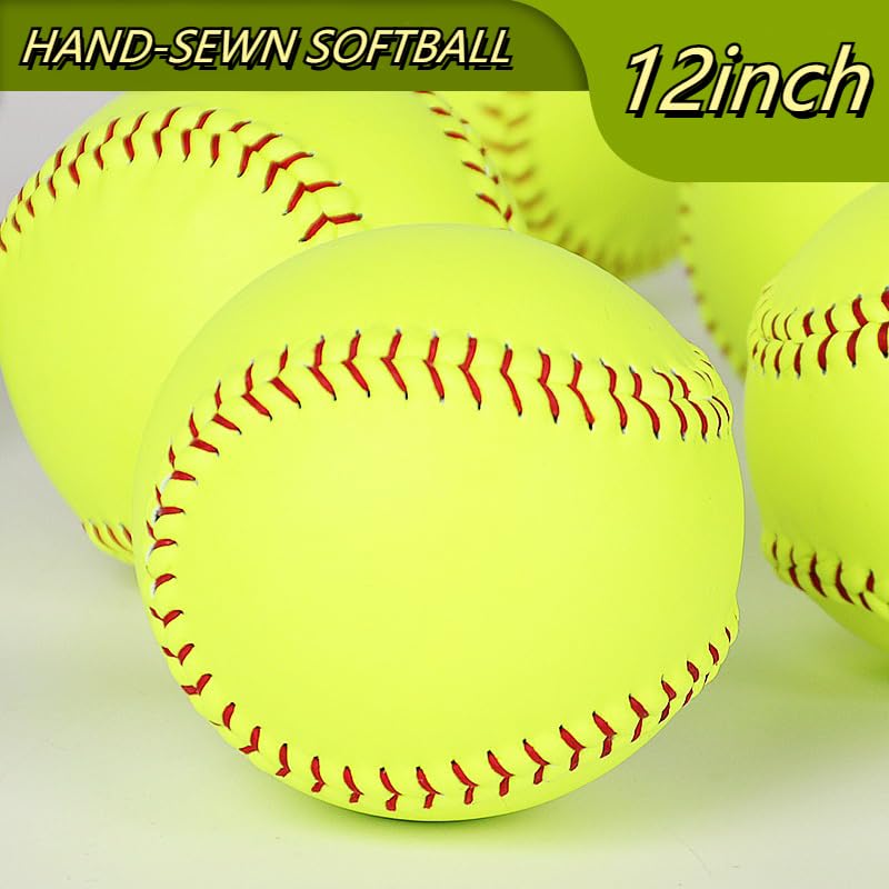 Fastpitch Softballs - Official Size & Weight Training Ball, 12-Inch, 1 Pack