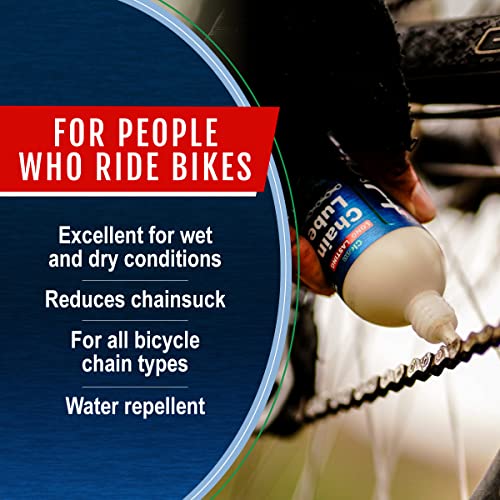 Bicycle Chain Lube - Long-Lasting 120 ml All-Weather Dry Wax Lube