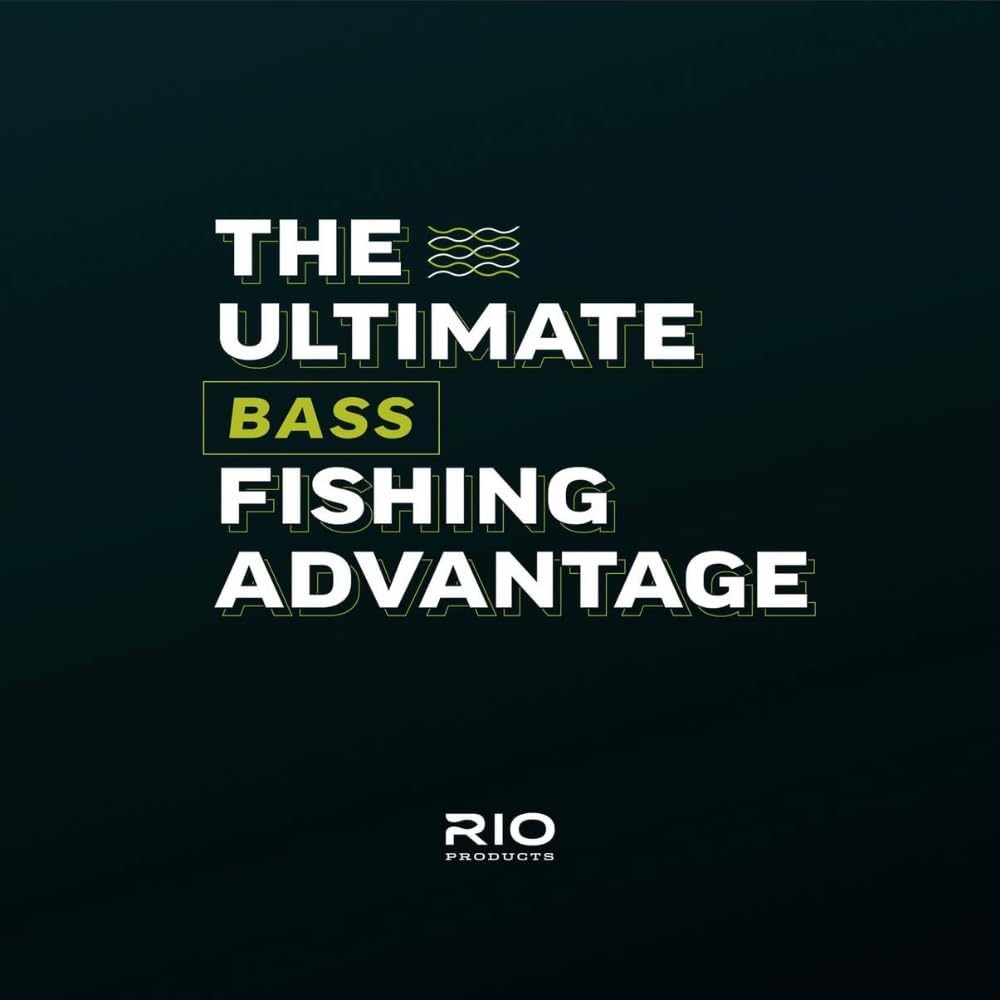 RIO PRODUCTS Bass Leader - Freshwater Tapered Fly Fishing Leader for Bass Anglers