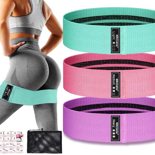 Resistance Bands Set for Hip and Leg Workouts - 3 Levels