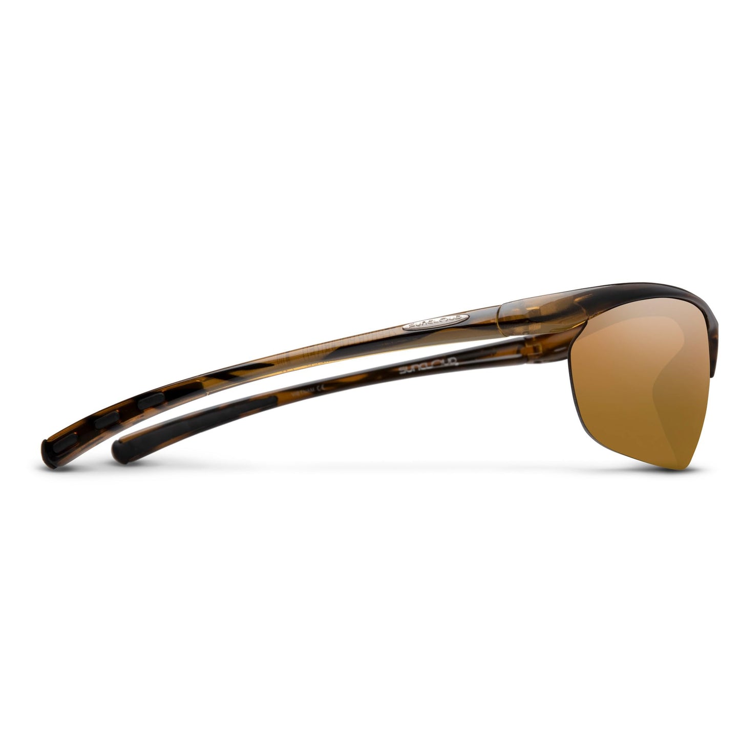 Suncloud Zephyr Polarized Sunglasses – 100% UV Protection – Comfortable Fit, Trendy Design – for Men & Women - Tortoise + Polarized Brown Lenses