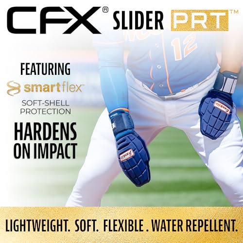 Baseball & Softball Sliding Mitt - CFX PRT Adult - Black/Gold