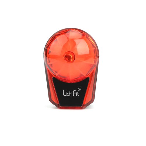LICHIFIT Cycling Warning Light - Bicycle Wheel Fork Magnetic Induction Safety Tail Light