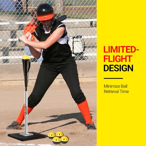 PLAYAPUT Pro Impact Limited-Flight Practice Baseballs – Ultra Durable 12-Set