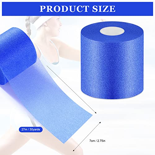 Sports Foam Underwrap Tape 30 Yards, 2.76-Inch Athletic Wrap for Wrists & Knees