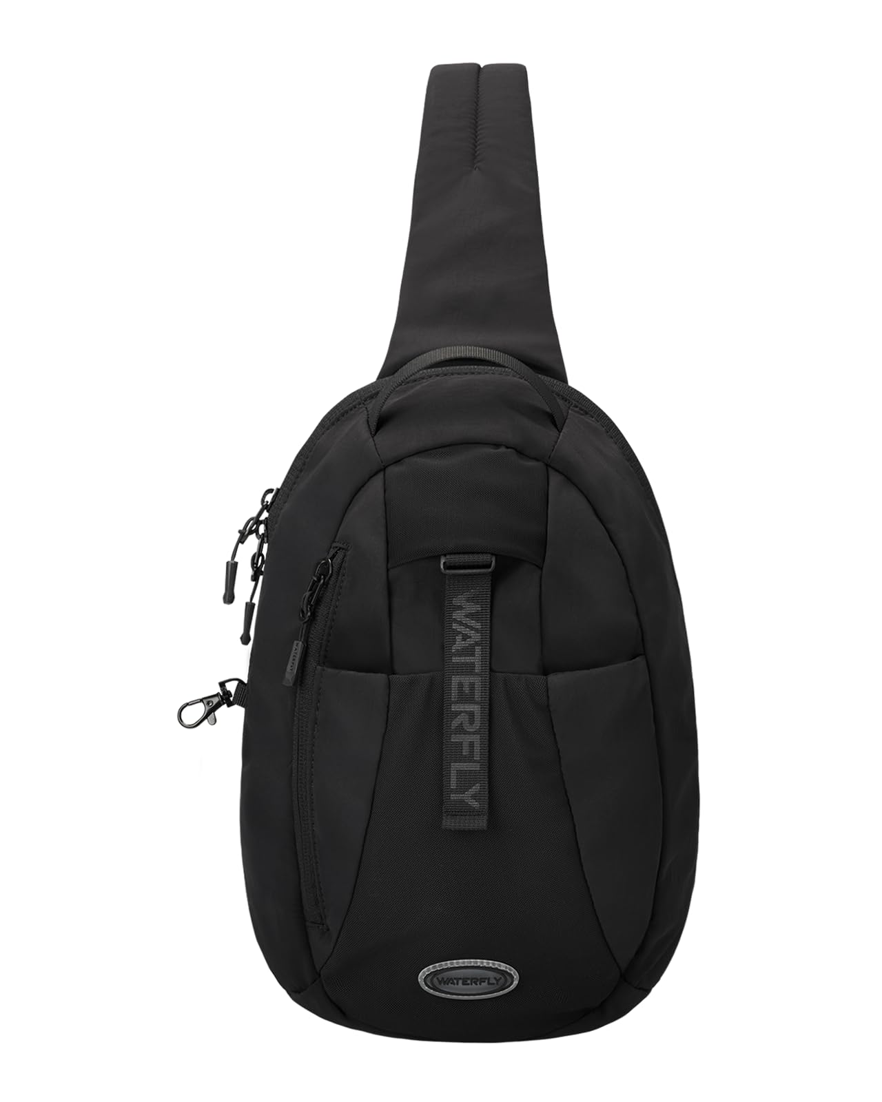 WATERFLY Small Crossbody Sling Backpack: RFID Blocking Anti Theft Sling Bag Travel Daypack Man Woman