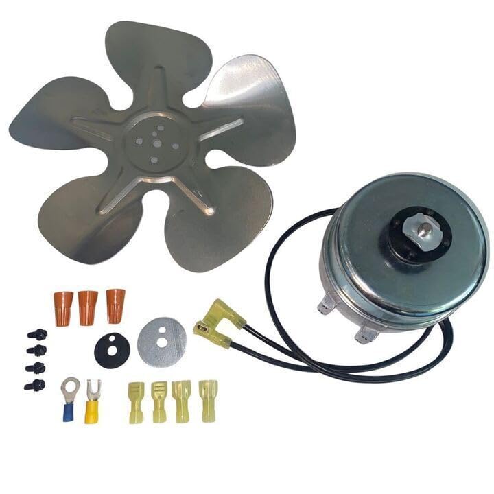 Edgewater Parts Fan Motor and Fan Blade P-B9HS16 115V 9 watt 1550 RPM FitsModel# (GEM, GDM, STM, TMC, TSS)