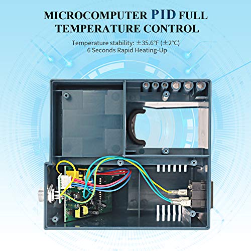 Soldering Station Digital Display with 5 Extra Iron Tips Soldering Iron Station 392¢µ-896¢µ Temperature Adjustable Better Soldering Iron Soldering Kit with Solder Bracket SD2