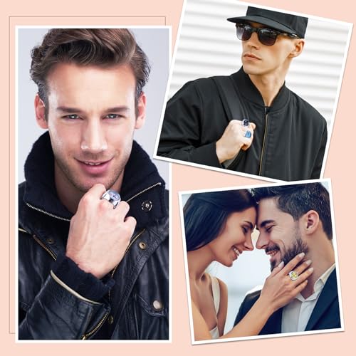 Adjustable Finger Watches - 10 Pcs Creative Quartz Ring Set