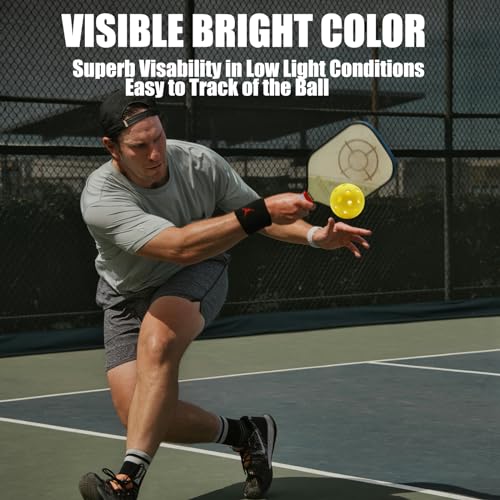 Outdoor Pickleball Balls - USAPA Approved 20 Pack - Multicolour