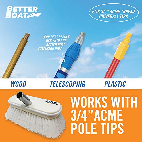 Stiff Boat Deck Brush Head - 8