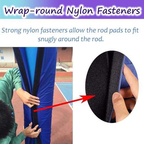 Square Pole Foam Padding - Adjustable Safety Pads for 3x3 to 10x10 Posts