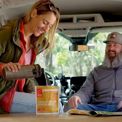 GOOD TO-GO Carrot-Ginger Power Bowl Cold Soak Camping Food Single Serving