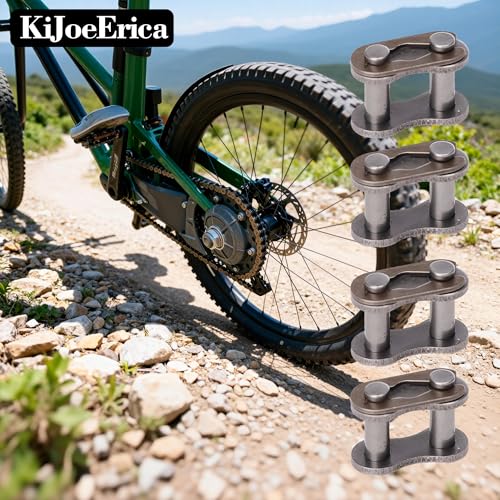 #35 Bike Chain Master Link Connectors - Carbon Steel - 6 Pack
