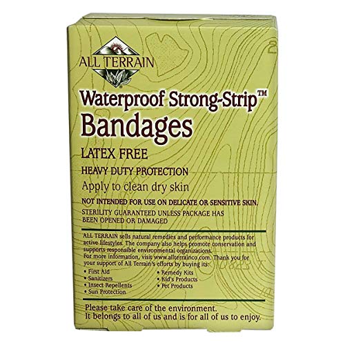 Waterproof Strong-Strip Bandages - 20 Count