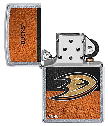 NHL Chrome Pocket Lighter - Genuine Windproof Design