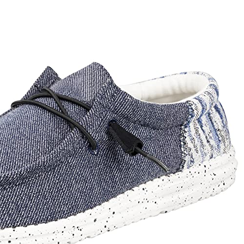 Replacement Shoelaces for Hey Dude Shoes - Elastic Black 17-Inch