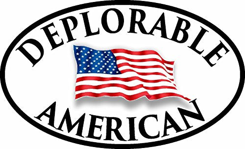 American Flag Decal Sticker - 3" x 5" | Durable Vinyl Bumper Sticker