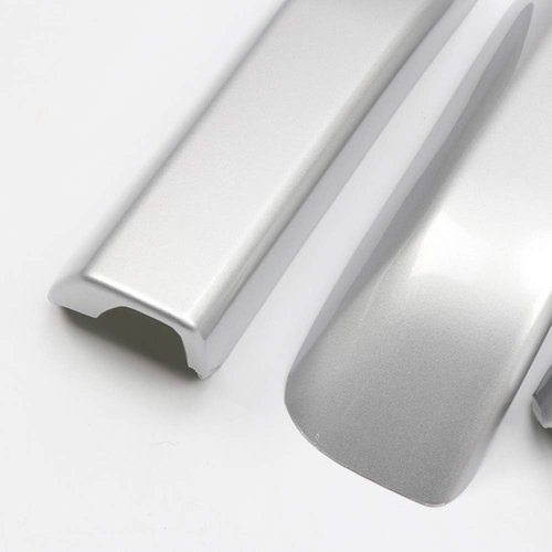 HIGH FLYING Silver Roof Rails Rack Leg Cover End Cap Protection Cover Shell for Toyota 4Runner N280 2010-2024