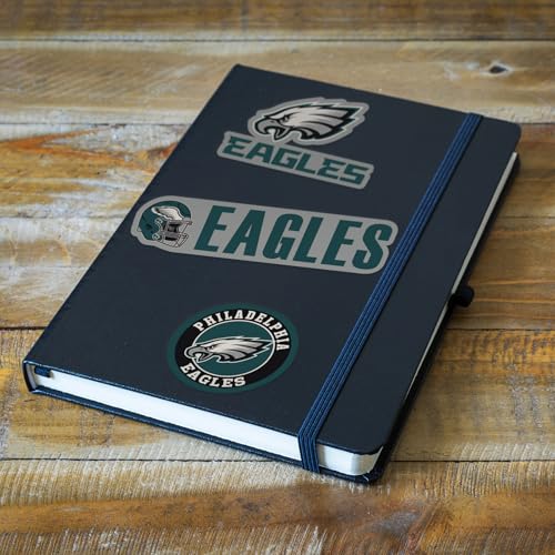 Philadelphia Eagles Vinyl Decals - 3 Pack Stickers