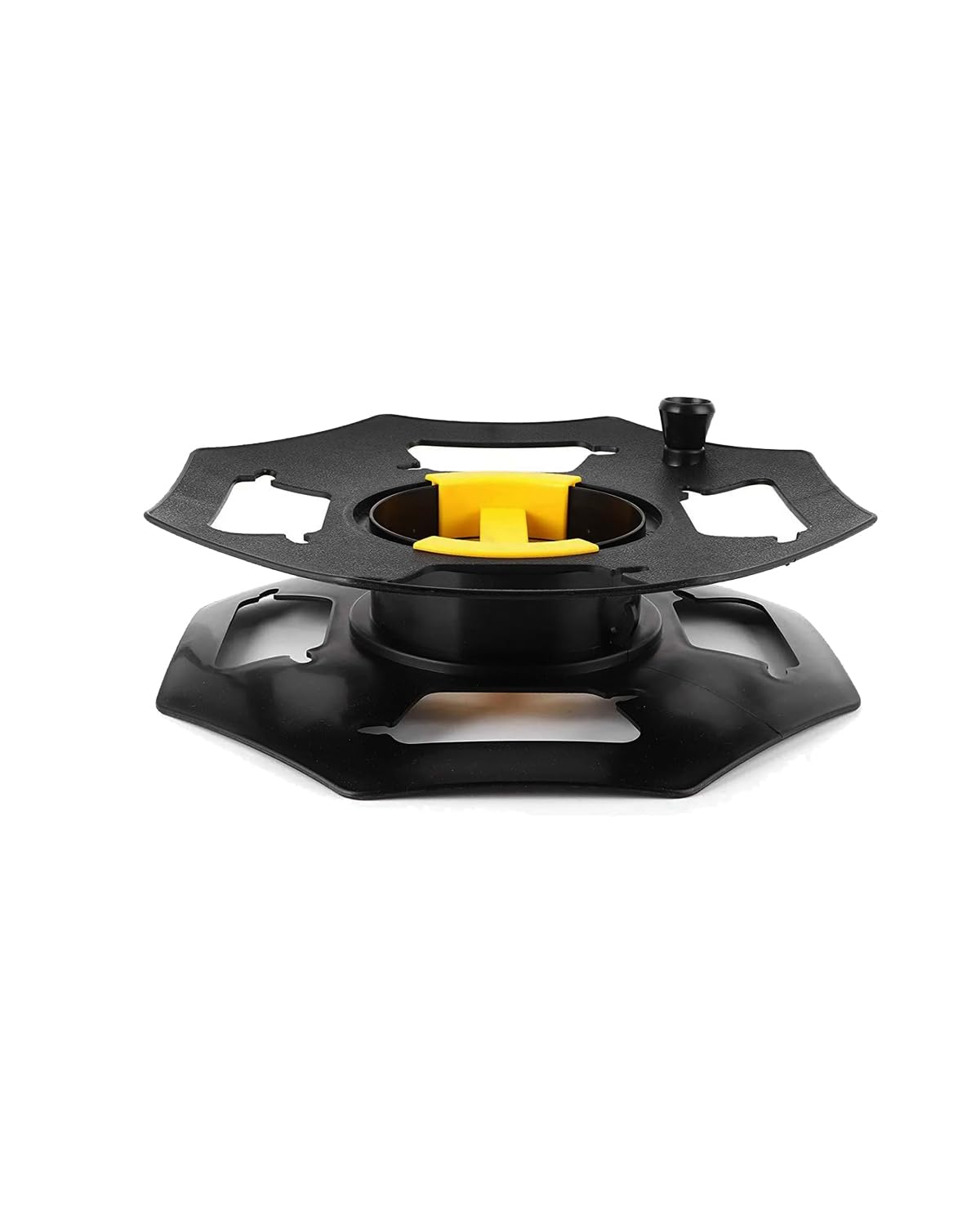 Cable Organizing Reel, Plastic Extension Cord Winding Reel, Manual Wire Storage Organizer with Central Handle, Cord Winding Winch, Tangle‑Free Design for RVs, Boats, Caravans, and Campervans