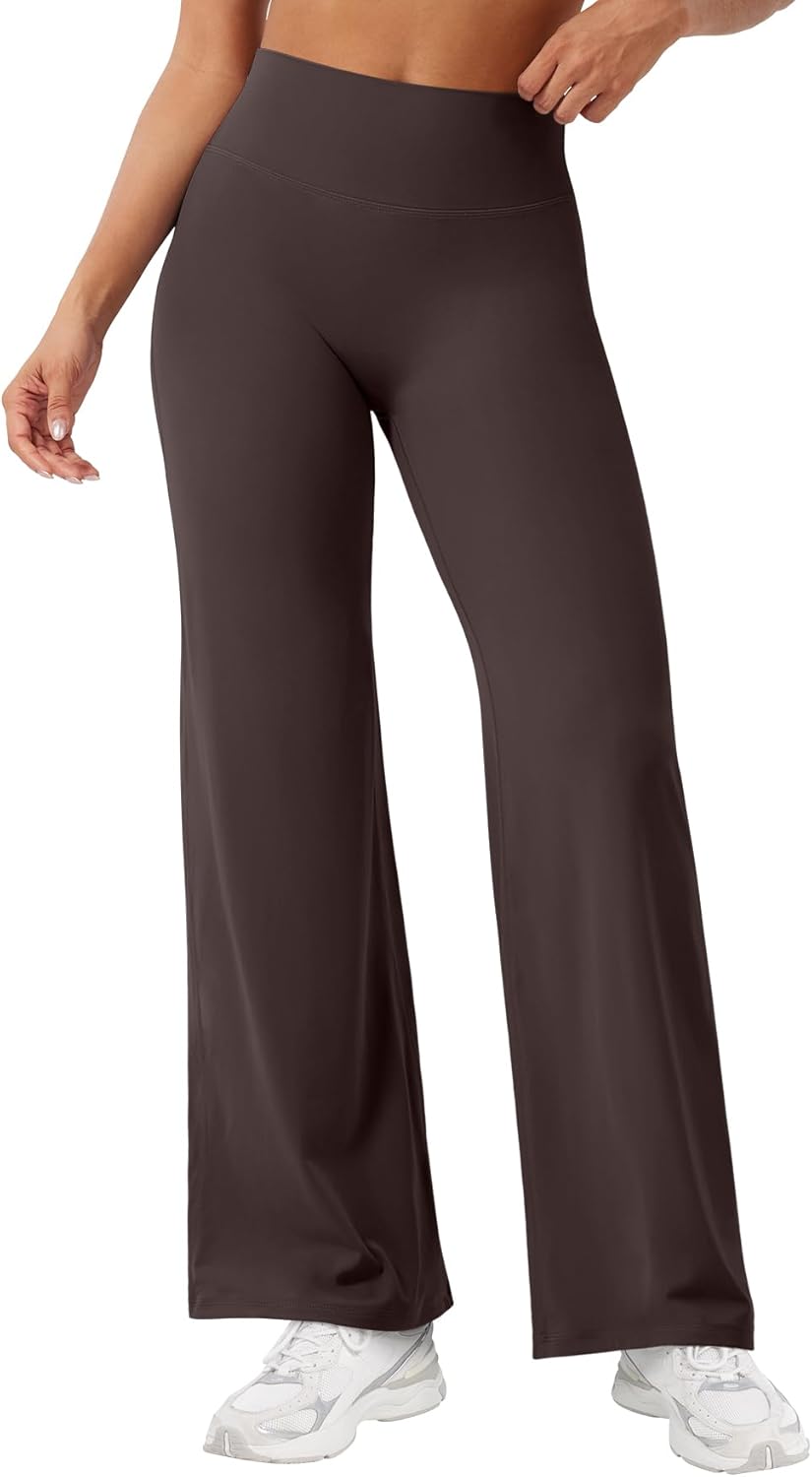 YEOREO High Waist Workout Leggings - No Front Seam, Buttery Soft Gym & Yoga Pants | 29" to 35" Sizes