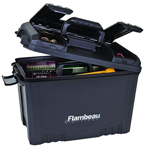 Flambeau Outdoors 6418DT, 18" Dry Box, Black, Large