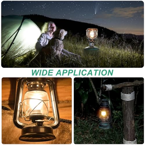 20Pcs Propane Lantern Mantles - Thorium-Free, Durable Outdoor Lighting