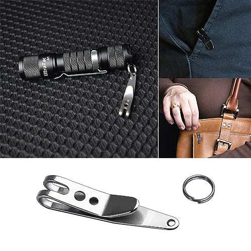 Stainless Steel Deep Carry Pocket Clip - 2 Pack Multi-Purpose EDC