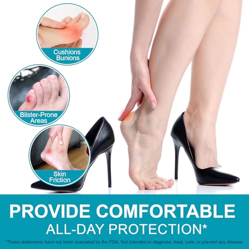 60pcs Hydrocolloid Blister Bandages - Waterproof & Adhesive