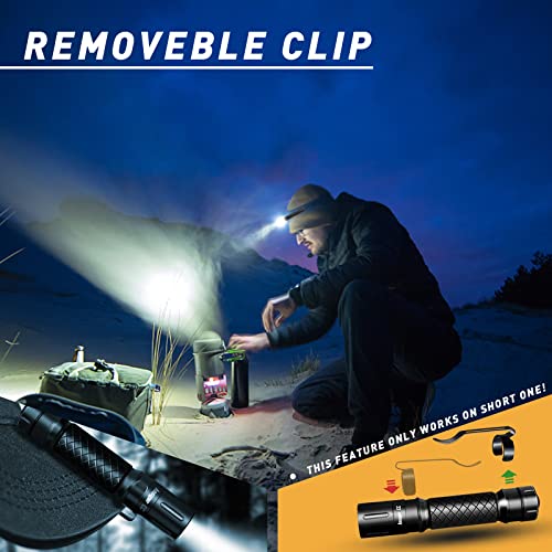 Mini LED Flashlight - 240 Lumens Compact Tactical Light - 1pc