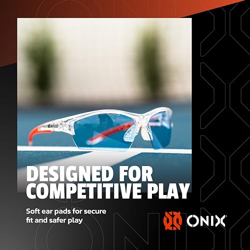 ONIX Pickleball Falcon Eyewear Sun Protection Non-Slip Nose Piece