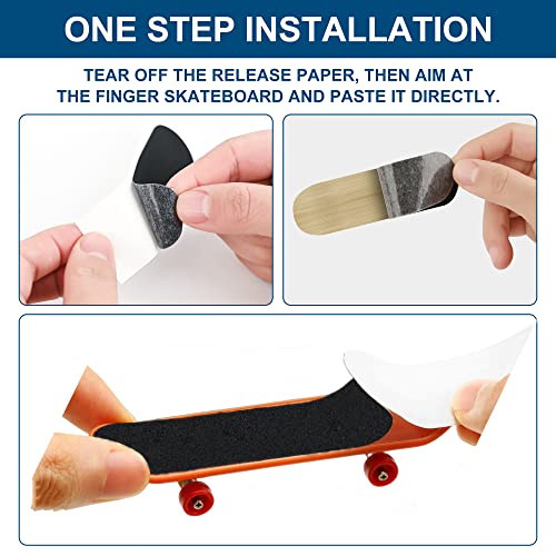 30Pcs Precut Foam Grip Tape for Fingerboards - Easy Installation