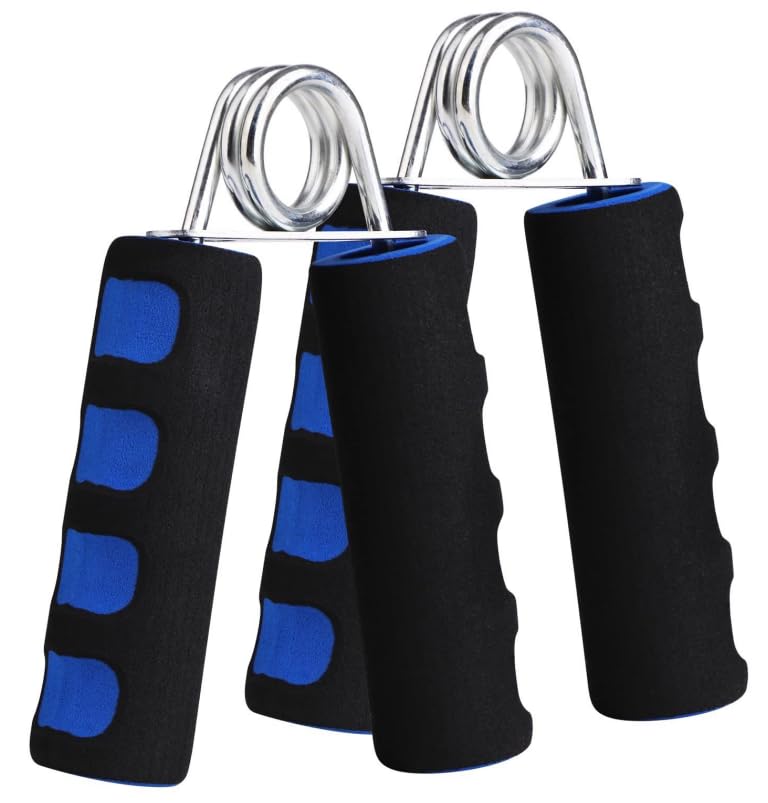 Soft Foam Hand Exerciser Grippers - 2 Piece Set, 20-25KG Resistance