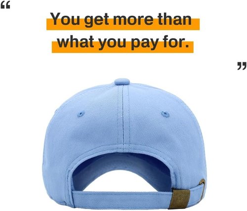 KBETHOS Classic Unisex Baseball Cap - Adjustable Low Crown Cotton Dad Hat in Various Colors