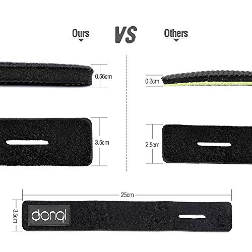 Fishing Belt with 6PCS Retractable Rod Carrying Strap - Black