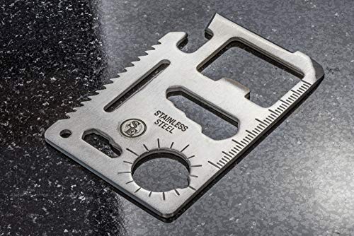 11-Function Stainless Steel Survival Pocket Tool - MT908-1