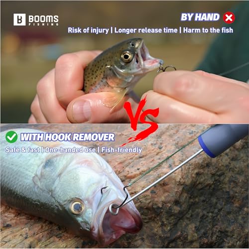 Portable Fish Hook Remover Tool Set - 2 Pack 7" Dehookers