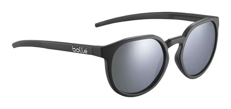 bollé Merit Sunglasses, Black Matte - Volt+ Gun, Small