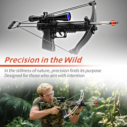 Crossbow Bolt Decocking Head Set - 2 Pack with Steel Tips, Orange