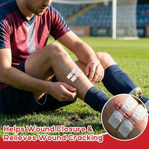 3 Pack Adjustable Needle-Free Wound Closure Strips for Minor Cuts