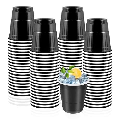 Vumdua 100 Pack 2 oz Plastic Shot Cups Disposable, Mini Disposable