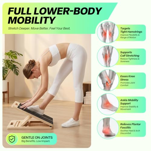 Adjustable Slant Board for Calf Stretching and Ankle Mobility