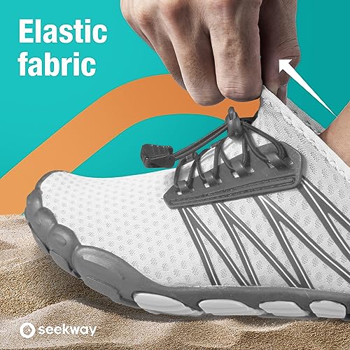 Quick-Dry Aqua Socks for Men and Women - Water Shoes for Beach, Pool, and Hiking