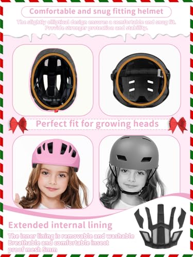 Toddler Bike Helmet - Adjustable Multi-Sport Safety Helmet - Pink, X-Small (18.11-20.08 inches)