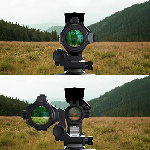 3X Red Dot Magnifier with Adjustable Flip-to-Side Mount